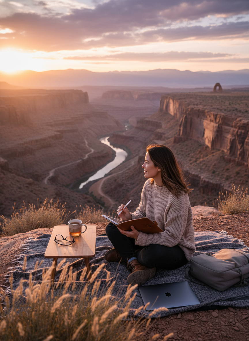 how to balance work and travel