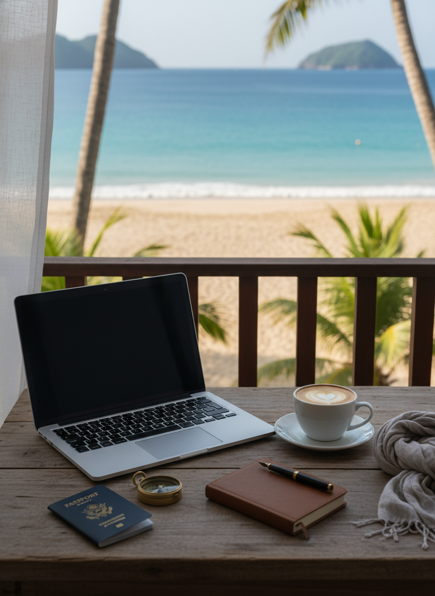how to balance work and travel