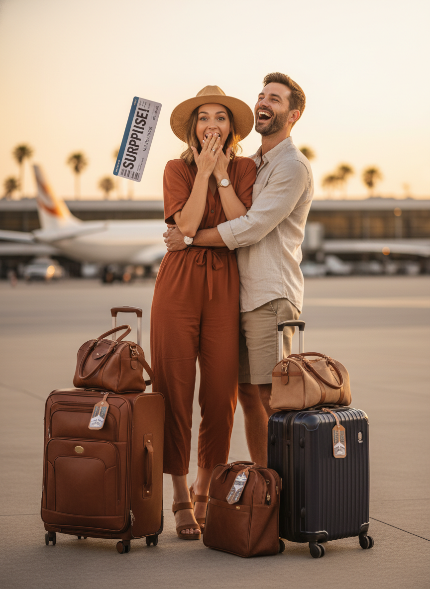 how to plan a surprise vacation