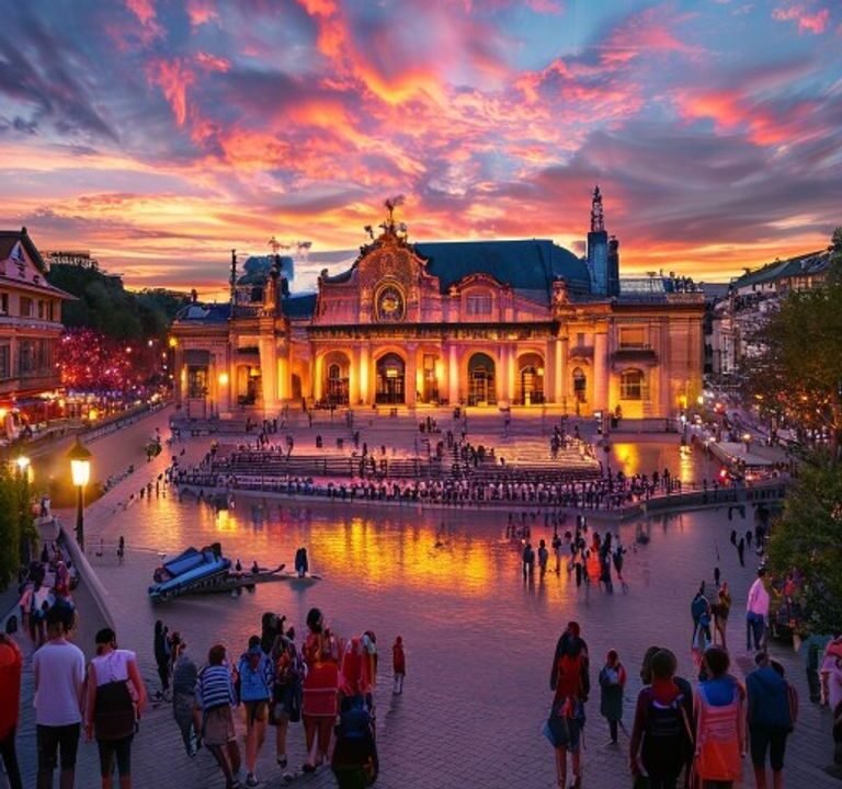 opera aesthetic Europe cities