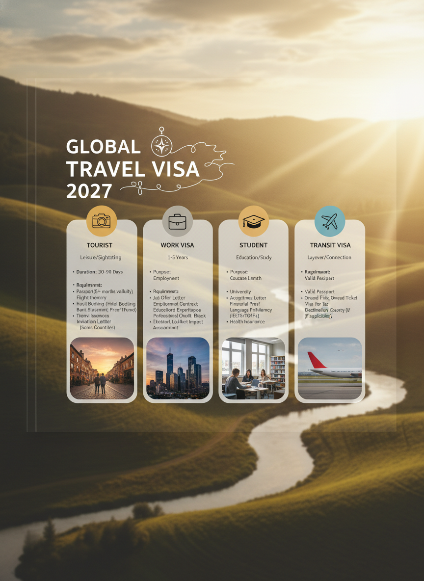 travel visa requirements for 2027