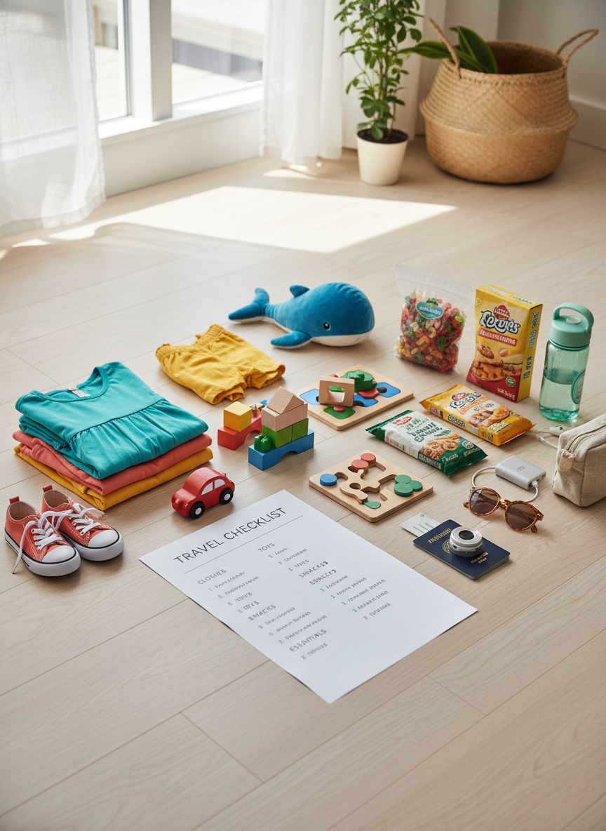 travel with kids hacks