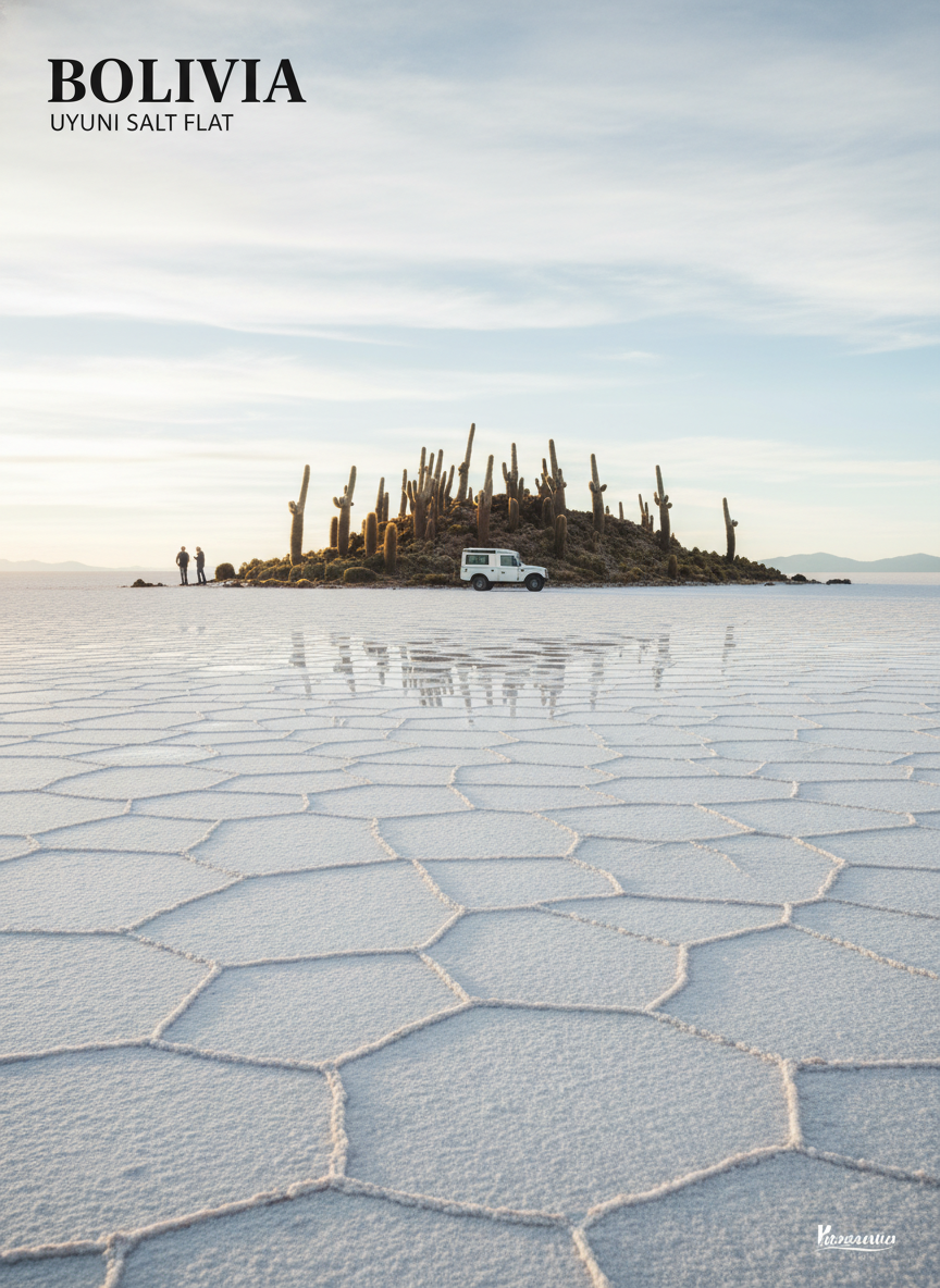 Uyuni salt flat Bolivia