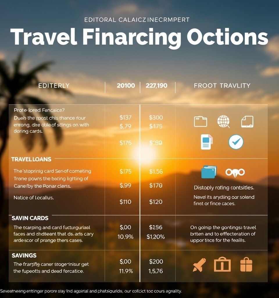 how to finance international travel