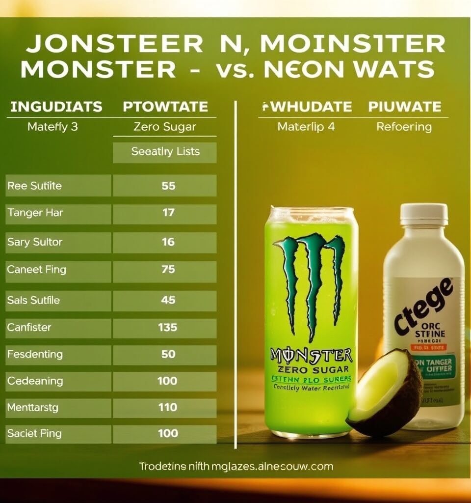how bad is monster zero sugar for you